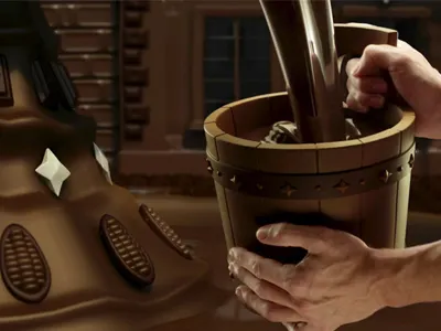 Orion animation commercial nestle tv