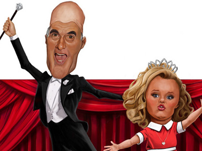 The New York Observer cover caricature election honey boo boo humor mitt romney new york the new york observer