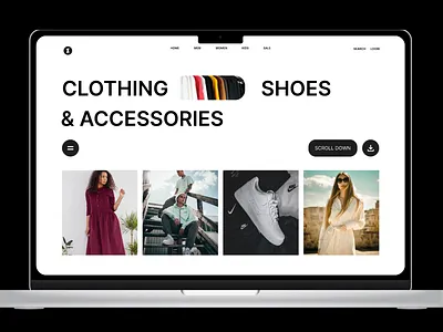modern clothing website design branding design process e commerce design graphic design interaction design modern website design in figma portfolio design trending design typography ui design ux design