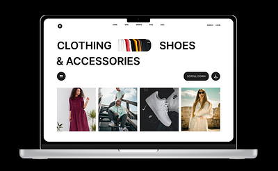 modern clothing website design branding design process e commerce design graphic design interaction design modern website design in figma portfolio design trending design typography ui design ux design