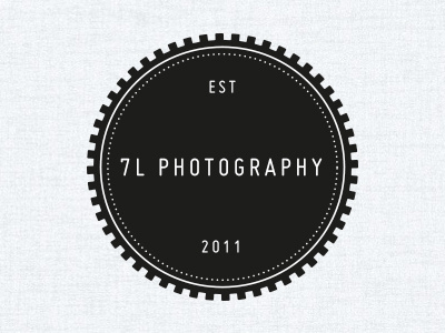7L Photography branding logo design photographer
