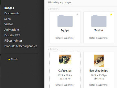 Kiubi's file browser cms kiubi preview ui