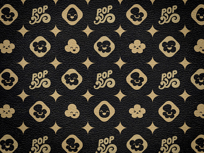 popcorn print de lux lv pattern popcorn