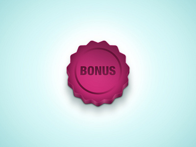 Bonus bonus icon illustration ui