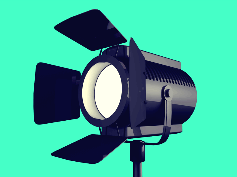 Spotlight 3d gif spotlight wip