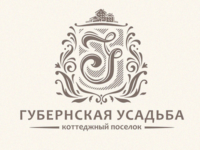 Gubernskaya Yausadba coat of arms house logo