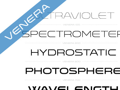 Venera book font geometric hairline lost medium bold regular sans space specimen thin type typography venera versatile weight