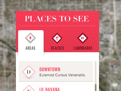 Map Controls area controls map red