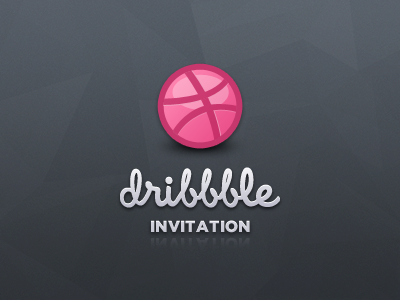 Invitation dribbble invitation invite