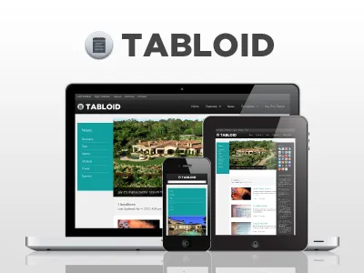 WP Tabloid Responsive Magazine & News WordPress Theme blog clean magzine minimal news responsive theme wordpress