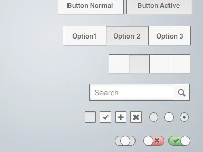 Ui Kit kit layer psd style tag ui
