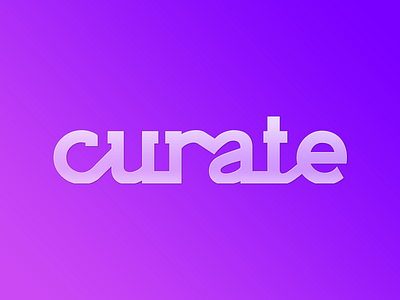 curate.mx curate gradient logo music rails rumble identiy youtube