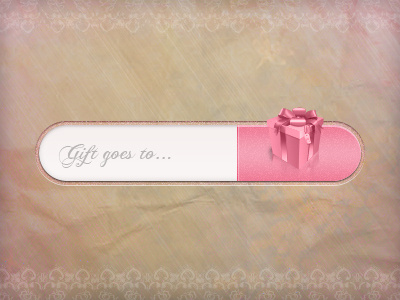 Gift Coupon box button colorful coupon gift glossy input visualcookies web wedding