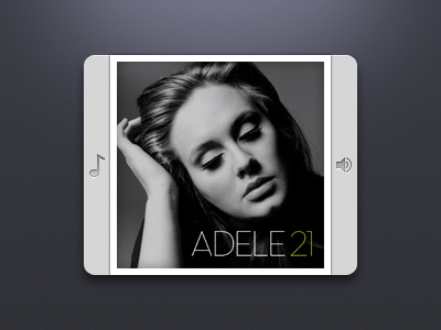 Music Player "Slide" animation concept design gif music music player photoshop slide ui ui design