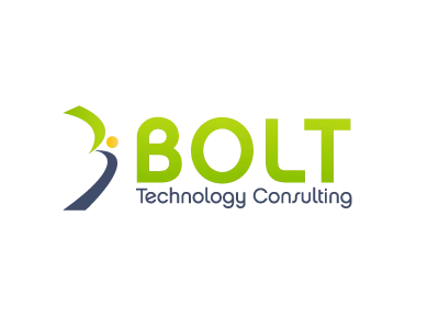 Bolt Technology Consulting Logo bolt brand consulting design identity logo