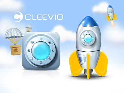 Cleevio Rocket app applications cleevio developer icon ios new rocet web