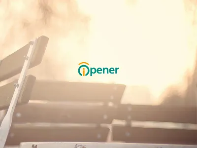 iOpener brand identity logo logotype