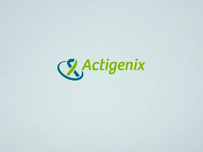 Actigenix actigenix brand icon identity logo medical