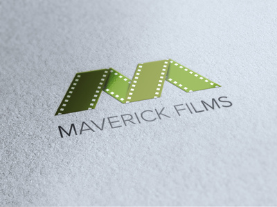 Maverick Films films green logo m maverick owdesignz reel