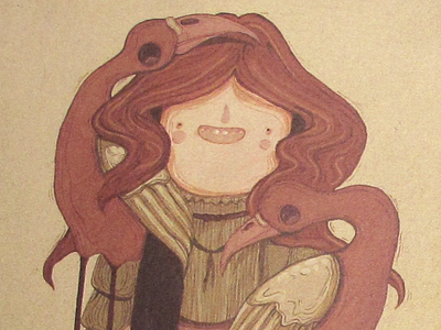 AMATEUR MAGAZINE_2 amateur magazine bird illustration madamme