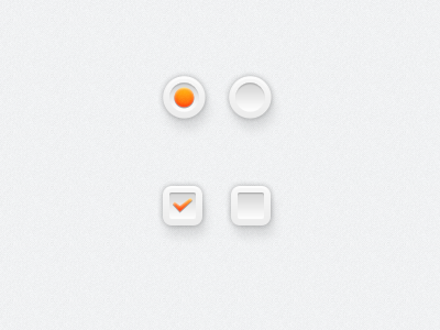 Checkbox and Radiobutton checkbox icons psd radiobutton ui ui kit user interface web design