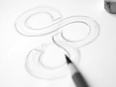 Common Ground Sketch branding logo pencil sketch