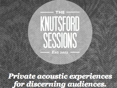 Knutsford Sessions Logo logo web design
