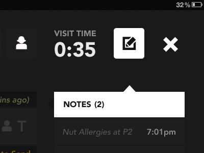 Notes pop-over duration ios ipad popover restaurant ui ux visit