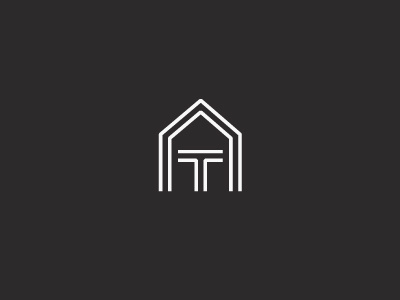 AT Monogram at design geometric identity interior interior design logo logomark logos marque monogram monograms structure typography