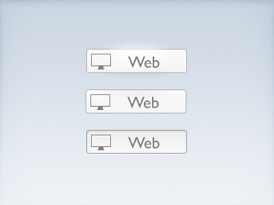 Web Buttons (PSD Freebie) buttons free freebie ios psd sprite web