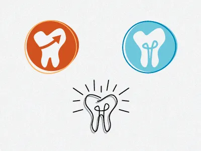 Dental Marketing Rejects dental dentist logo mark tooth