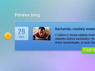 Fit Blog Post blog blue post