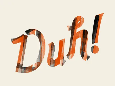 Duh duh texture type