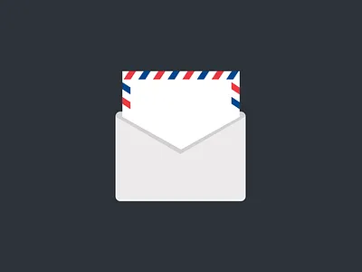 Airmail Envelope Icon airmail envelope icon