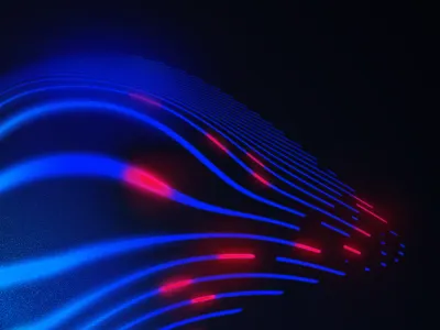 Data blue data electric flow glow light lines movement neon performance pink power speed sport
