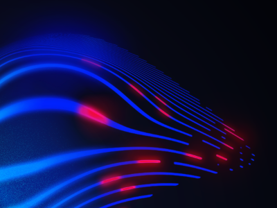 Data blue data electric flow glow light lines movement neon performance pink power speed sport
