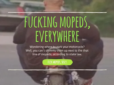 Mopeds amatic doodle hawaii klavika mopeds typography