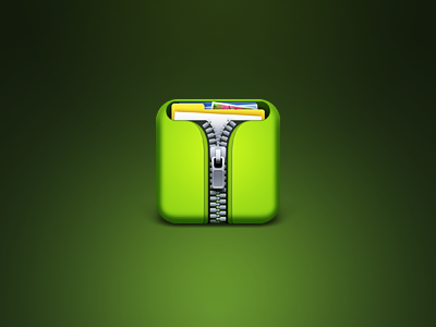 Zipapp app icon ios ipad iphone zip