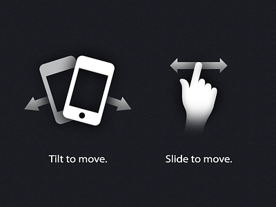 Gestures finger gestures icon ios iphone slide tilt