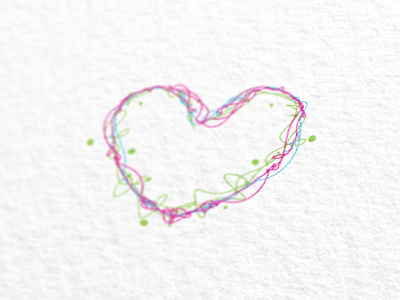 Scribbles cafe heart lee logo love print scribbles woodbridge