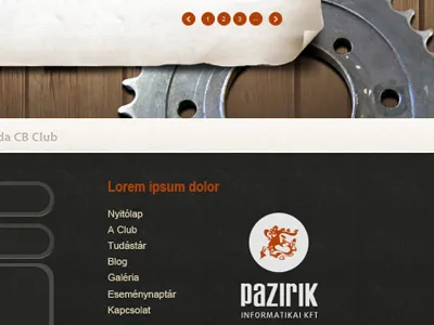 Honda3 footer paper web webdesign wood