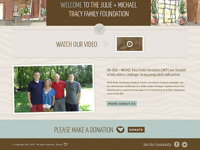Autism Foundation autism design foundation layout
