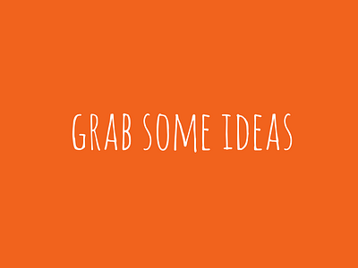 Grab Some Ideas - Tiny Tool generate idea