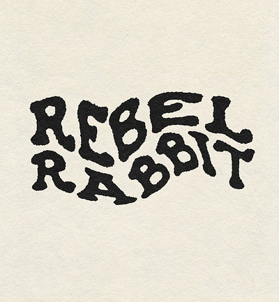 Rebel Rabbit Merch Design brand brand design brand identity brand logo branding design graphic design graphic designer illustration logo logo design merch merch design merch logo