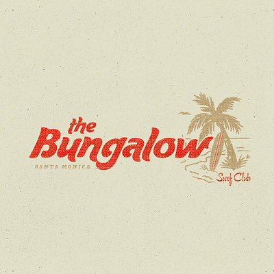 The Bungalow Merch Design austin branding brand brand design brand identity branding california branding california merch graphic design logo logo design merch merch design santa monica branding santa monica merch