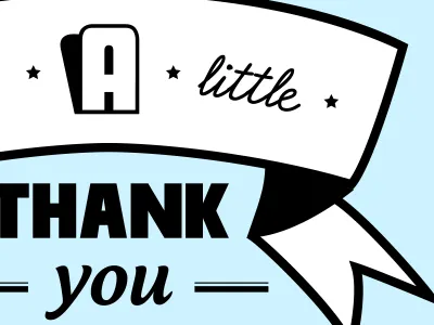 A little thank you - My first print work card peter avey peteravey peteravey.com print