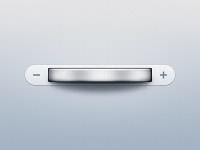 Adjust Controls slider ui