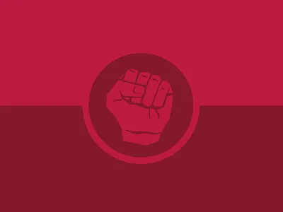 Up In Arms Brand Work brand fist hand icon id identity illustration symbol