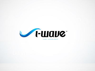 iWave - Surf Experience identity logo surf