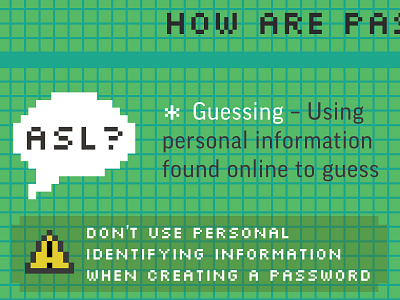 Thwarting Hackers Infographic 8bit infographic pixel vector